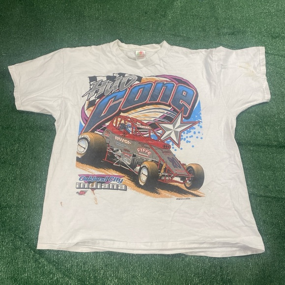 American Vintage Other - Vintage 90’s HUD Cone Racing Tee